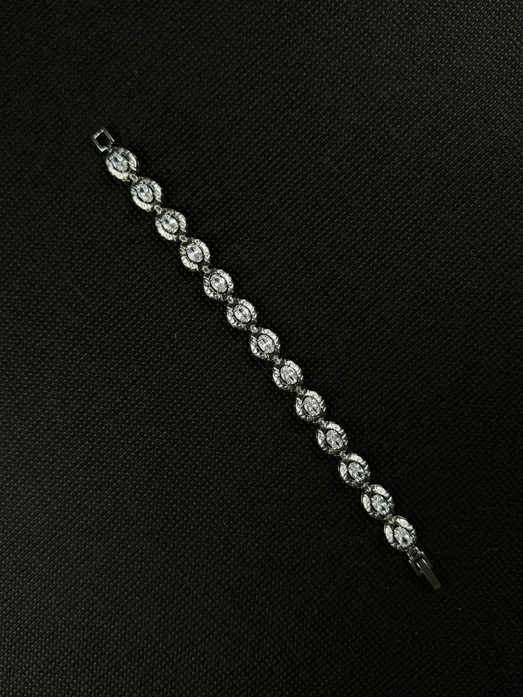 Gemstone Bracelet (Silver)