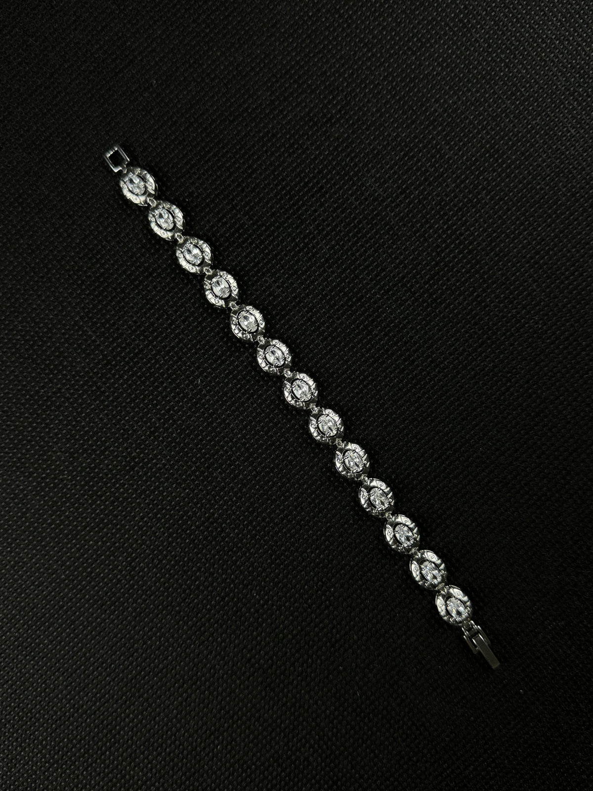 Gemstone Bracelet (Silver)