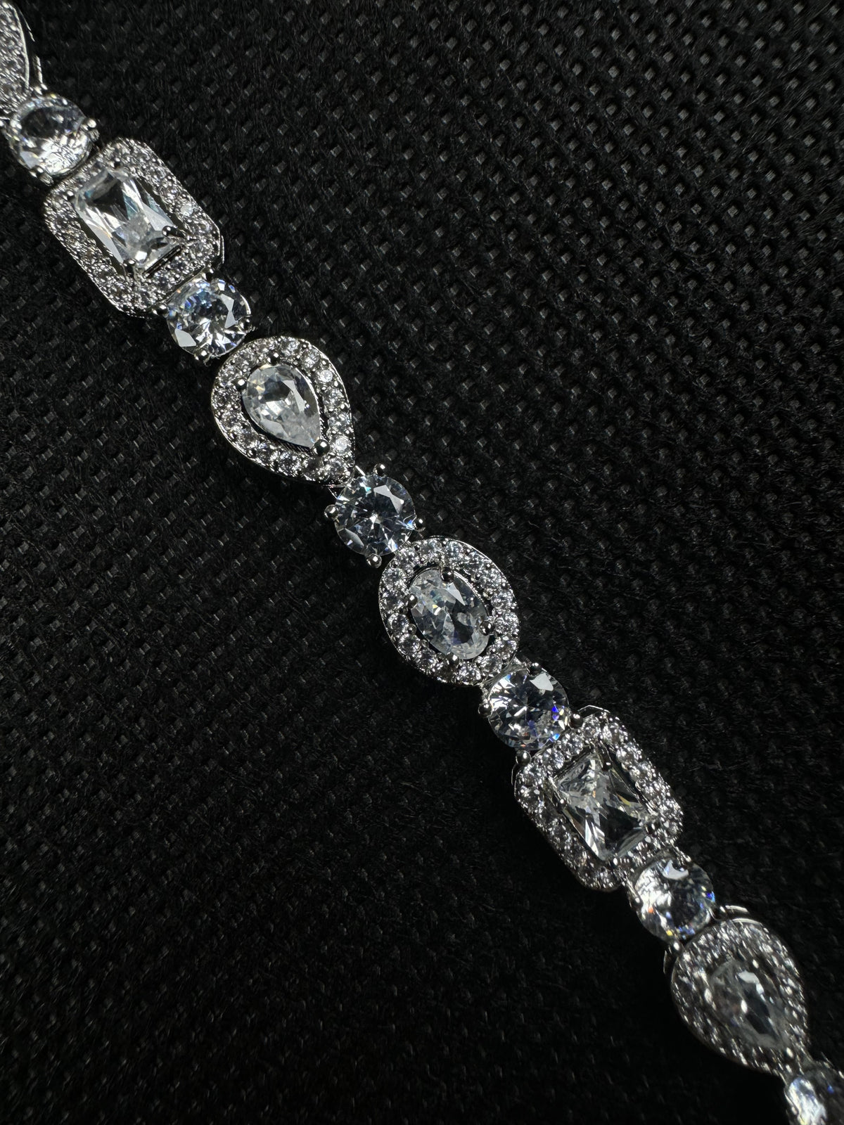 Multistone Bracelet (Silver)