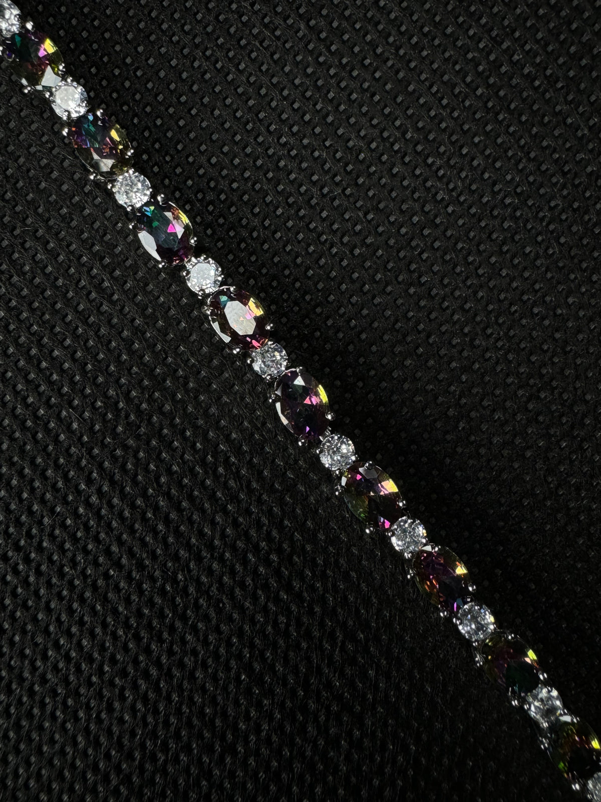 Sphere Bracelet (Purple/Silver)